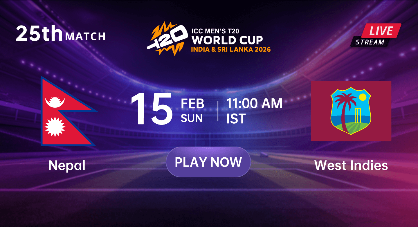 Nepal vs West Indies - T20 World Cup 2026